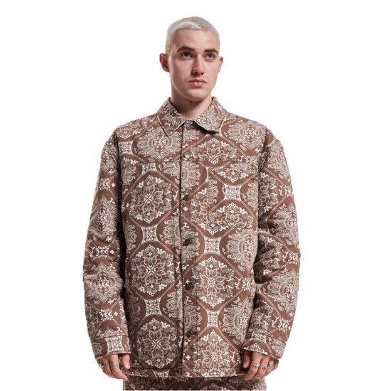 Karl Kani Ανδρικό πουκάμισο Chest Signature Washed Ribstop Shirt Jacket
